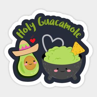 Holy Guacamole Sticker